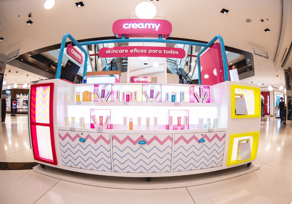 Conheça a pop-up store da Creamy em Curitiba